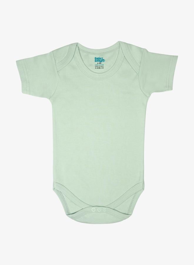 بابيز_بيسك طقم 3 قطع - بودي سوت باكمام قصيرة 100% قطن سوبر كومبد - Image 2